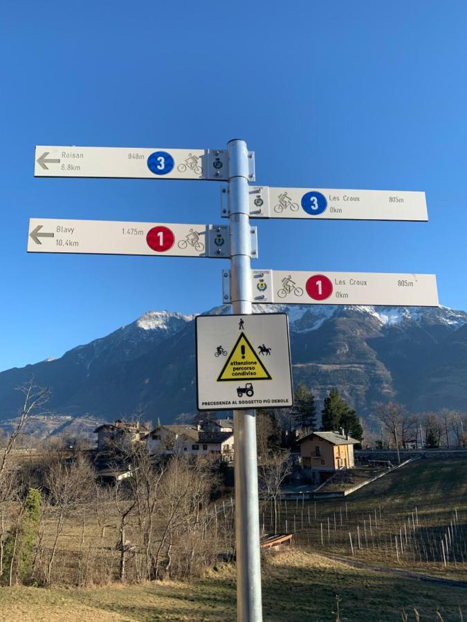 Ca Di Nadia Villa Aosta Exteriör bild