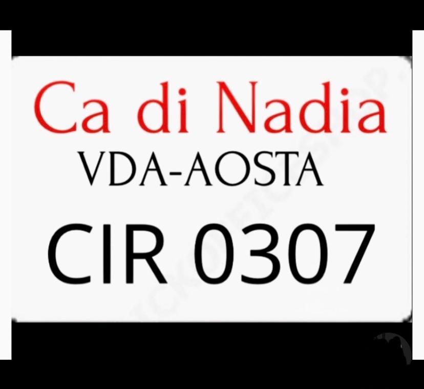 Ca Di Nadia Villa Aosta Exteriör bild